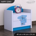 Nočna omarica Happy babies Slonček 03 SZN1